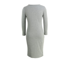 fashion-women-bodycon-dress-round-neck-long-sleeve-casual-sheath-slim-mid-calf-dress-grey-light-grey-burgundy-dress BBL