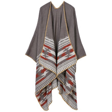 women-casual-knitted-cape-poncho-open-front-contrast-striped-pashmina-cardigan-outwear-tops-shawl-scarf BBL