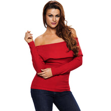 fashion-women-knitted-sweater-sexy-slash-neck-off-shoulder-knit-sweater-long-sleeve-casual-slim-pullover-knitwear-top-red BBL