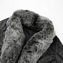 fashion-women-pu-leather-moto-jacket-open-front-faux-fur-collar-jacket-long-sleeve-biker-coat-black-jaqueta-de-couro BBL
