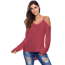 fashion-womens-sweater-solid-cold-shoulder-long-sleeve-v-neck-pullovers-high-low-knitted-sweater-ladies-thin-tricot BBL
