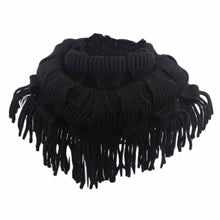 Fashion Women Fashion Infinity Thick Neck Warmer Scarf With Long Fringed Sunshine