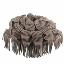 Fashion Women Fashion Infinity Thick Neck Warmer Scarf With Long Fringed Sunshine