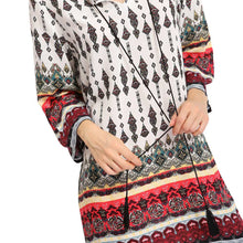 mini-women-bohemian-vintage-dress-retro-printing-round-neck-3-4-sleeve-sundress-dress-vestidos-white BBL