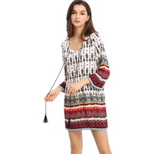 mini-women-bohemian-vintage-dress-retro-printing-round-neck-3-4-sleeve-sundress-dress-vestidos-white BBL