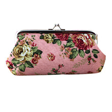 Retro Vintage Flower Print Women Lady Small Wallet Hasp Coin Purse Clutch Girls Clutch Bag