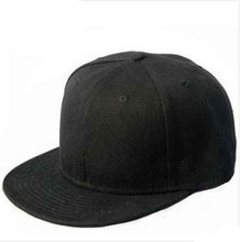 Famous Black Blank Plain Snapback Hats Hip-Hop Adjustable Bboy Baseball Cap Tops Hats ing