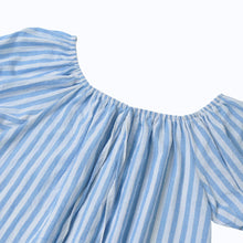korean-casual-sexy-women-dresses-blue-striped-off-the-shoulder-half-sleeve-shirt-mini-dress-beach-dress-robe BBL