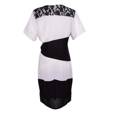 large-size-womens-striped-short-sleeve-lace-dress-bodycon-6xl-dresses BBL