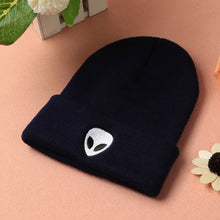 men-women-knitted-beanies-hat-plain-alien-embroidery-gorros-masculino-dome-fall-cap-warm-crochet-skull-hat-headwear BBL