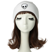 men-women-knitted-beanies-hat-plain-alien-embroidery-gorros-masculino-dome-fall-cap-warm-crochet-skull-hat-headwear BBL