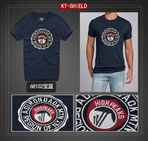American Men shirt Cotton Short Sleeve Man Clothing Apparel Men T-shirt Camisetas Masculinas S-XXL