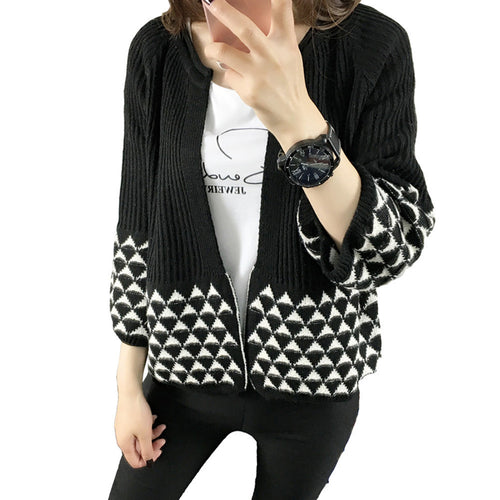 women-knitted-cardigan-open-front-geometric-pattern-loose-sleeve-warm-sweater-outerwear-short-coat-knitwear BBL