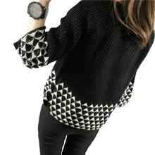 women-knitted-cardigan-open-front-geometric-pattern-loose-sleeve-warm-sweater-outerwear-short-coat-knitwear BBL