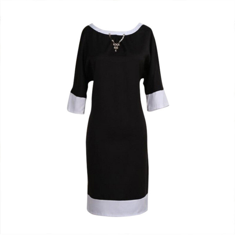 women-dress-loose-floral-printed-big-size-s-xxl-long-sleeves-o-neck-dress-for-women-vestidos BBL