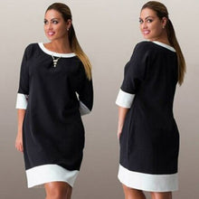 women-dress-loose-floral-printed-big-size-s-xxl-long-sleeves-o-neck-dress-for-women-vestidos BBL