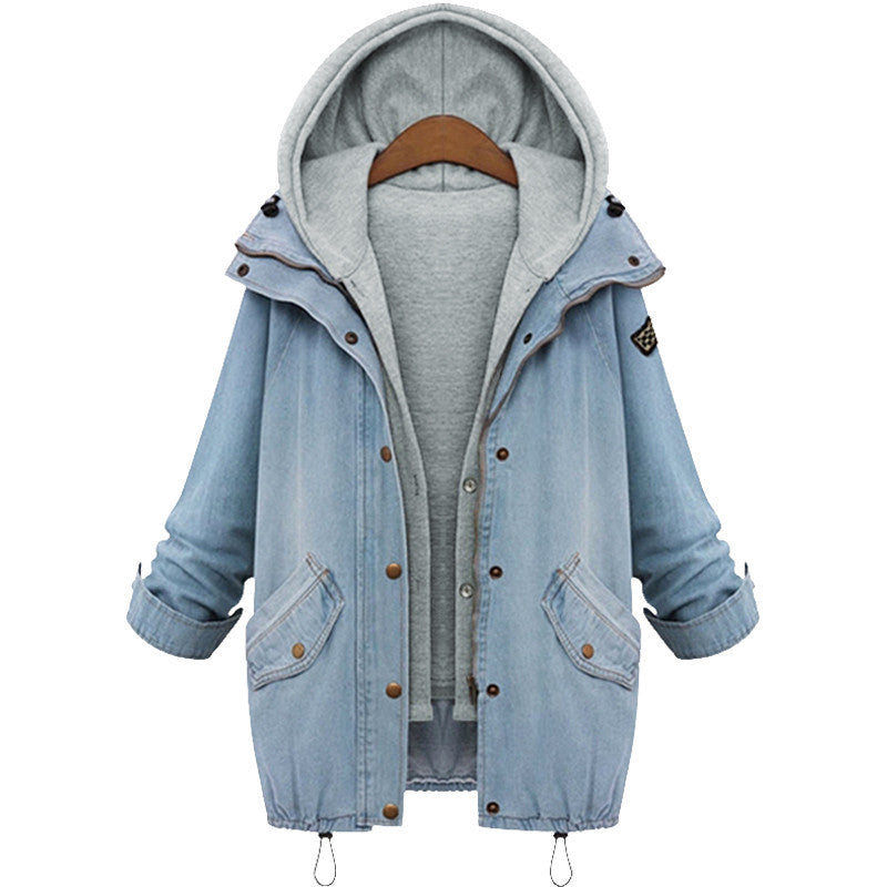 women-two-piece-set-denim-jacket-hooded-coat-plus-size-oversized-casual-women-coat-outwear-light-blue BBL