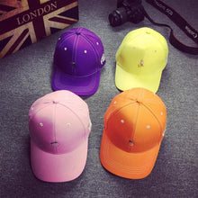 Cute Men Women Baseball Cap Snapback Caps Hip Hop Hats Tops Hats ing 5 Pure Colors Baseball Hats