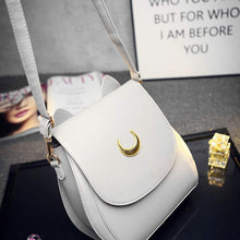 Fashion Crescent Pattern Women Ladies Leather Handbag Crossbody Shoulder Bag bolsas feminina