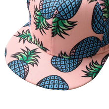 pineapple-fruit-pattern-hat-ladies-snap-back-flat-cap-men-women-basketball-hip-hop-leisure-baseball-caps BBL