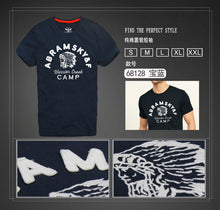 Men's Cotton T-shirt Casual Short Sleeve Letter Print Tops Famous Tshirts