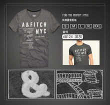 Men's Cotton T-shirt Casual Short Sleeve Letter Print Tops Famous Tshirts