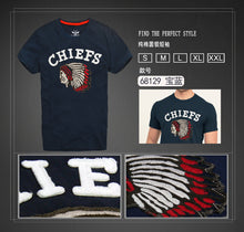 Men's Cotton T-shirt Casual Short Sleeve Letter Print Tops Famous Tshirts