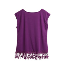 t-shirt-women-tassel-fringed-short-sleeve-casual-tee-shirt-pullover-women-tops-white-black-purple BBL