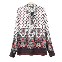 vintage-women-shirts-retro-print-bow-v-neck-long-sleeve-blouses-women-tops-casual-blusas-femininas BBL