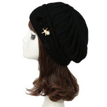 new-fashion-women-knitted-beret-hat-pearl-starfish-bobbles-bonnet-femme-warm-and-cute-headwear-beanie BBL