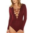 new-fashion-women-bandage-romper-ladies-cotton-stretch-leotard-top-bodysuit-ly3 BBL