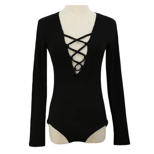 women-sexy-bodysuit-cross-deep-v-neck-jumpsuit-tights-bodycon-rompers-short-jumpsuit-black-grey BBL