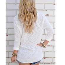 Women Long Sleeve V-Neck Loose Cardigan Knitted Sweater Jumper Knitwear Plus Size Outwear S-XL