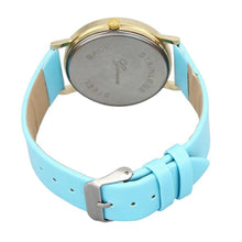 Women Watch Fashion Leather Watchband Laday Wristwatch Quartz Watch