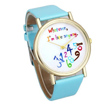 Women Watch Fashion Leather Watchband Laday Wristwatch Quartz Watch