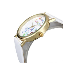 Women Watch Fashion Leather Watchband Laday Wristwatch Quartz Watch