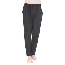 new-mens-solid-knit-causal-slacks-pajamas-pants-ly3 BBL