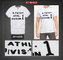 Quality Cotton Men's Short T shirts Slim Embroider Casual Mens Tops Tees t-shirt XXL Free