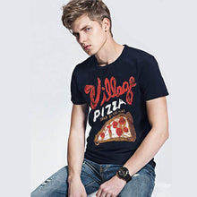 Quality Cotton Men's Short T shirts Slim Embroider Casual Mens Tops Tees t-shirt XXL Free