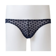 sexy-men-underwear-mens-briefs-soft-underpants-calzoncillos-hombre-plaid-mesh-pouch-u-convex-low-waist-briefs BBL