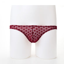 sexy-men-underwear-mens-briefs-soft-underpants-calzoncillos-hombre-plaid-mesh-pouch-u-convex-low-waist-briefs BBL