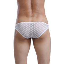 sexy-men-underwear-mens-briefs-soft-underpants-calzoncillos-hombre-plaid-mesh-pouch-u-convex-low-waist-briefs BBL