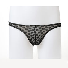 sexy-men-underwear-mens-briefs-soft-underpants-calzoncillos-hombre-plaid-mesh-pouch-u-convex-low-waist-briefs BBL