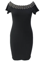 short-sleeve-sequined-studded-blue-black-bodycon-midi-dress-off-shoulder-sexy-elegant-women-office-ol-pencil-dress BBL