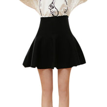 new-sexy-casual-women-mini-skirt-high-waisted-flared-pleated-jersey-plain-skater-knitted-elastic-skirts BBL