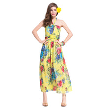beach-dress-vestidos-sexy-women-long-dress-halter-floral-print-tie-waist-beach-maxi-sundress-yellow BBL