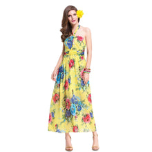 beach-dress-vestidos-sexy-women-long-dress-halter-floral-print-tie-waist-beach-maxi-sundress-yellow BBL