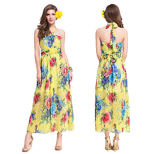 beach-dress-vestidos-sexy-women-long-dress-halter-floral-print-tie-waist-beach-maxi-sundress-yellow BBL
