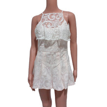 Rompers Womens Jumpsuits Ruffles Hollow Out Sleeveless Lace Elegant Jumpsuit Sexy Bodysuit Playsuit