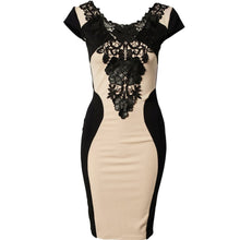 women-dress-office-ol-ladies-elegant-dress-patchwork-open-back-floral-party-sexy-dresses-vestidos-plus-size BBL